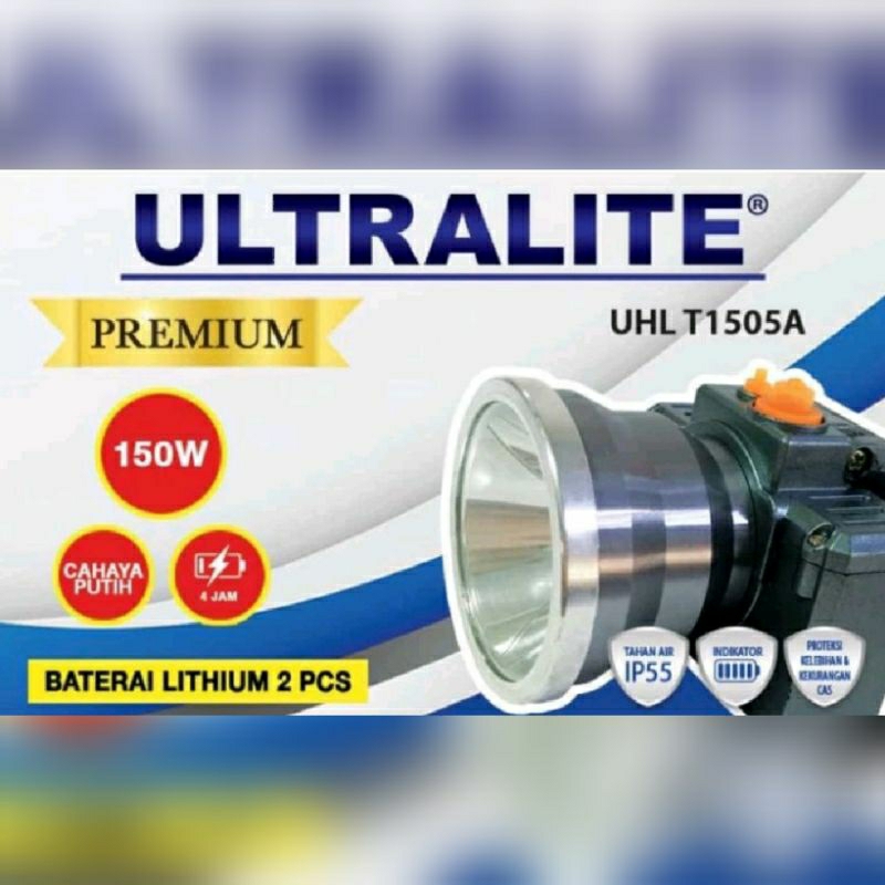 ULTRALITE PREMIUM SENTER KEPALA CAS LED 150 Watt UHL T1505A