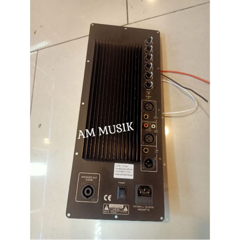 POWER KIT MESIN SPEAKER AKTIF UNTUK 12 DAN 15 INCH 40cm x 38cm TY200