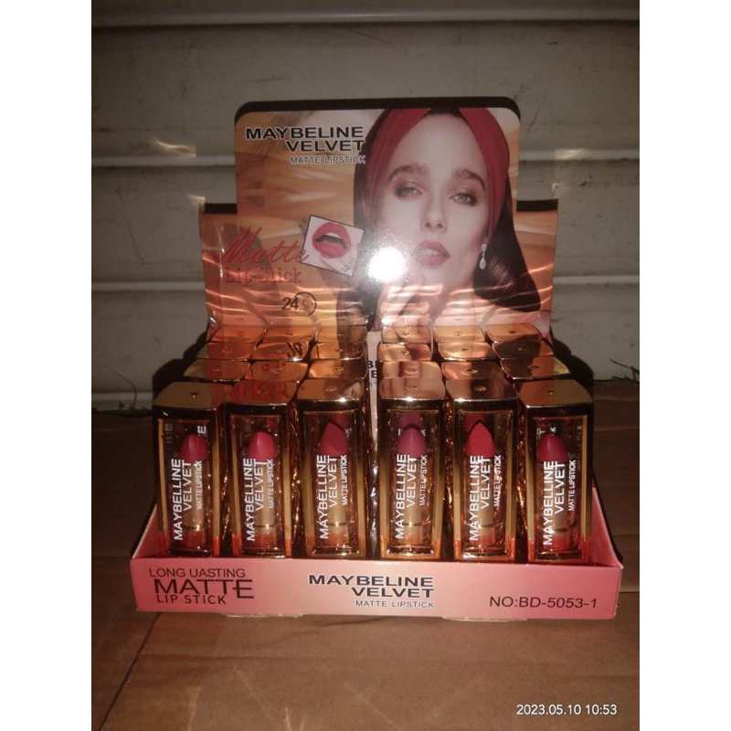 MAYBELLINE LIPSTICK PADAT BD 5053 (per box/24 pcs)