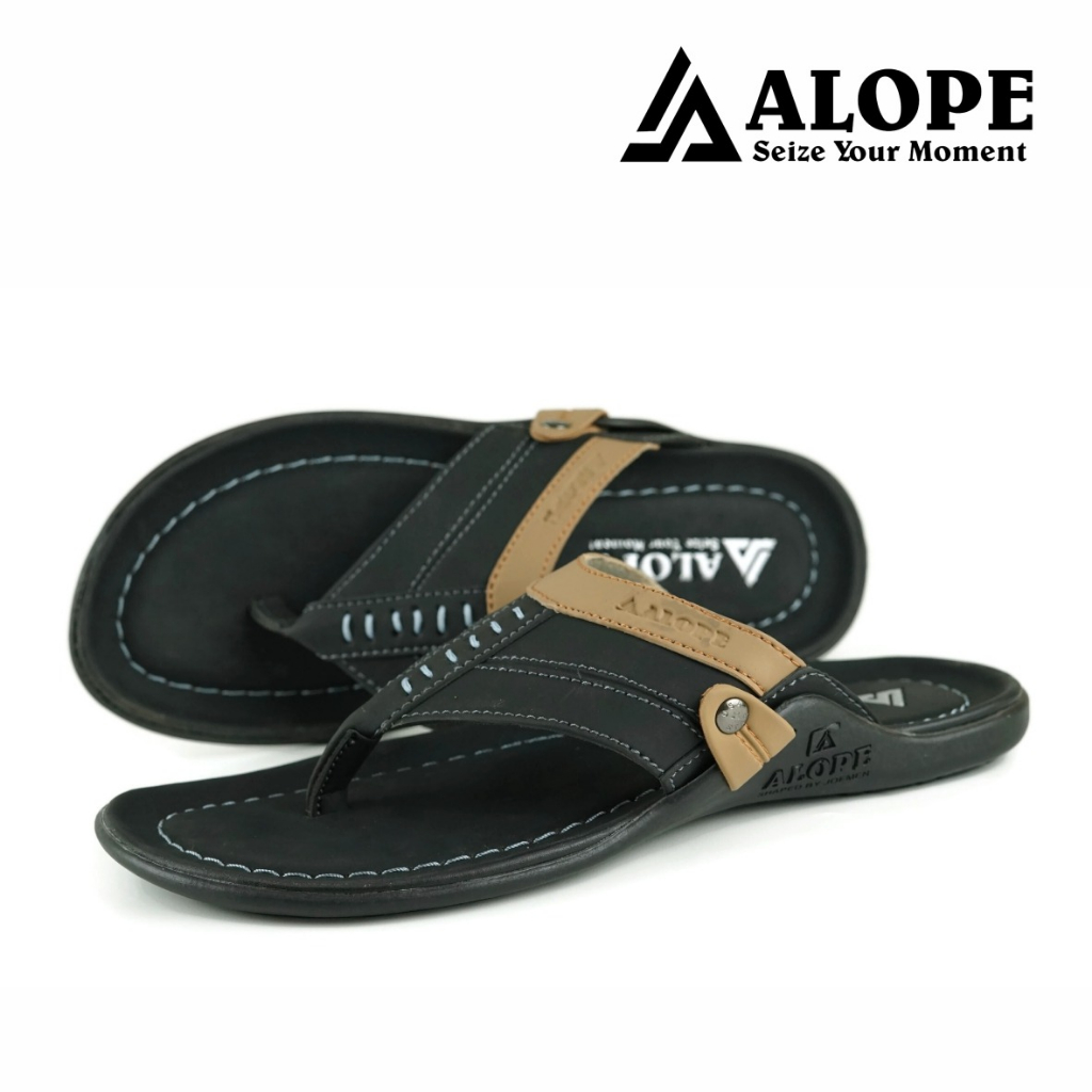 ALOPE - Sandal alope sandal H 17 sandal PRIA KULIT SENDAL PRIA D