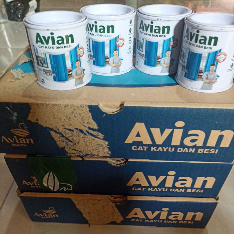 CAT BESI DAN KAYU AVIAN 100CC