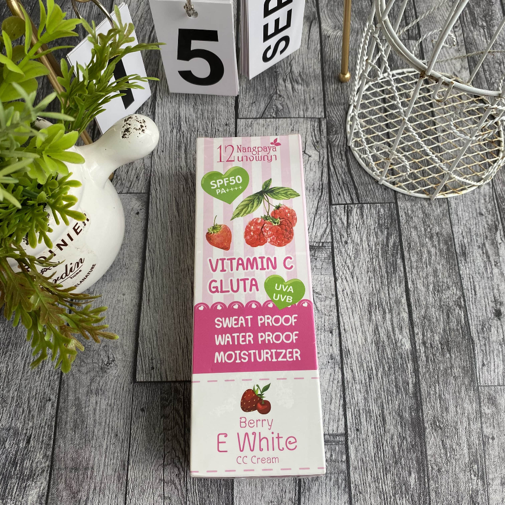 CC CREAM SPF 50 PA++++ / 12 NANGPAYA CC CREAM 100% ORIGINAL THAILAND