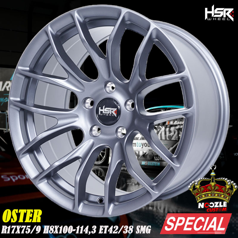 Velg Mobil Belang R17 Baut 5 Type HSR Oster Pelek Mobil innova BRV R17