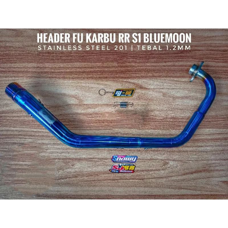 Header SJ88 RR S1 – Satria FU Karbu – Bluemoon / Violet / Bluegold