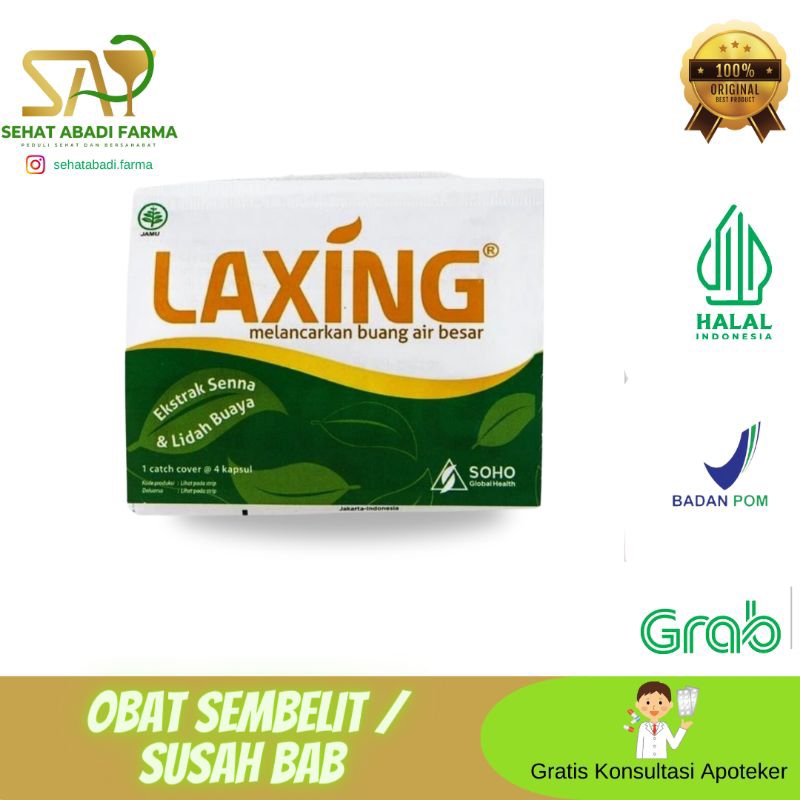 Laxing 25 blister  @4 Kapsul