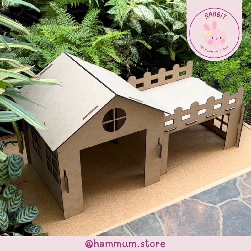 Premium Rumah Kelinci R1 Hideout Kelinci Rumah Kucing Rumah Marmut Kandang Kelinci Mainan Kelinci
