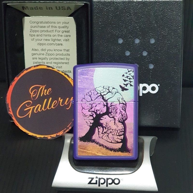 48638 ORIGINAL ZIPPO SKULL TREE