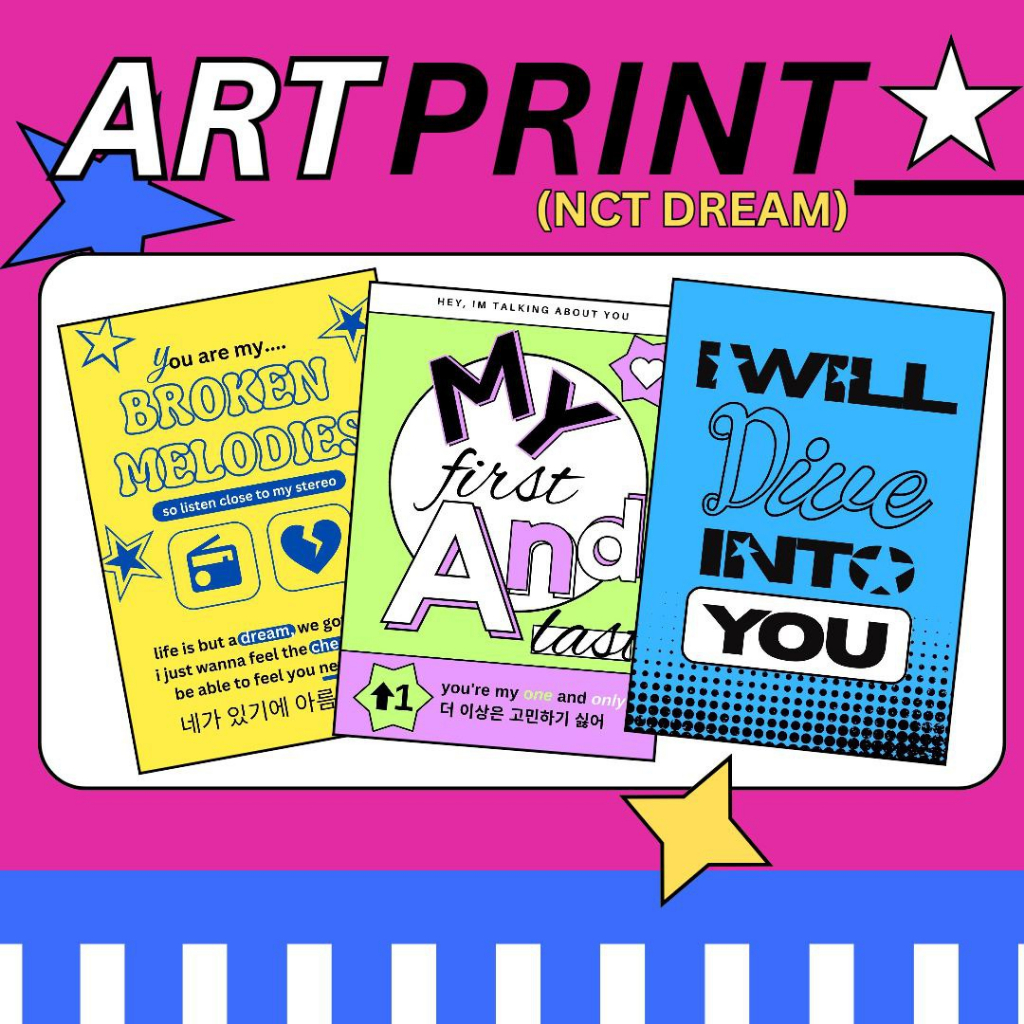 (omisote) NCT DREAM art print/poster