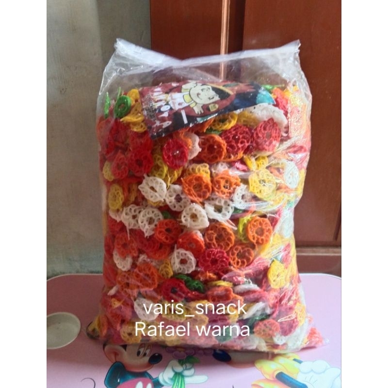 

Kerupuk mawar/Rafael warna/bal 5kg