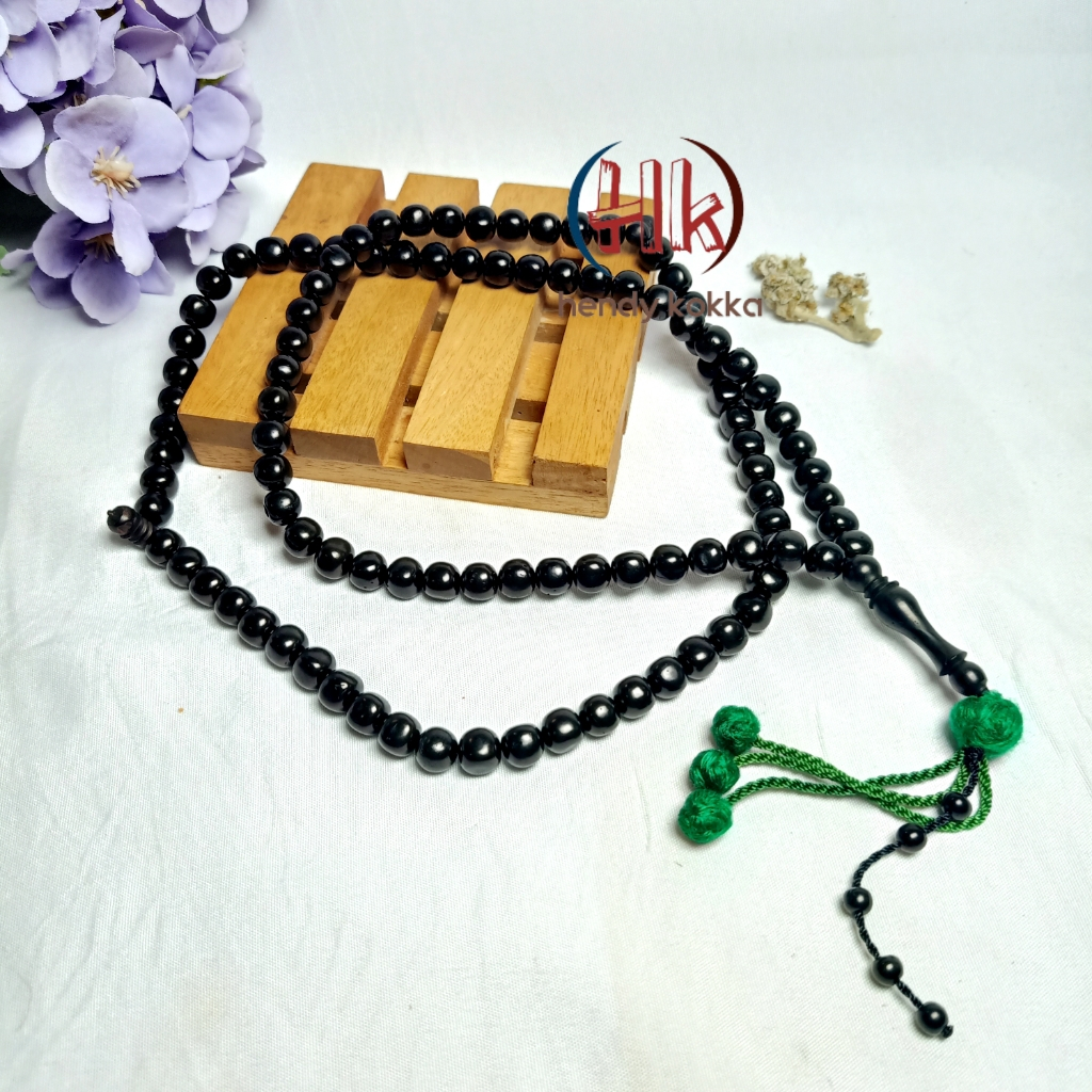 GROSIR 5PCS TASBIH KOKKA BULAT RUMBAI 8MM 99 HTM