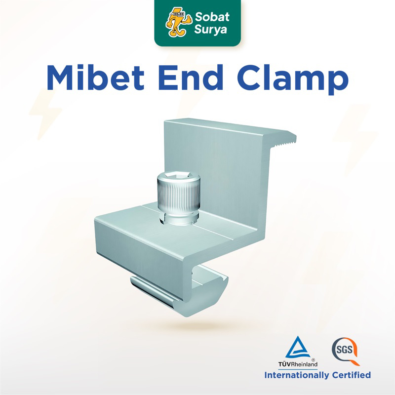 End Clamp Aluminium 35 mm