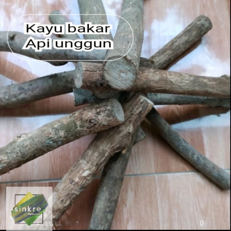 kayu bakar api unggun