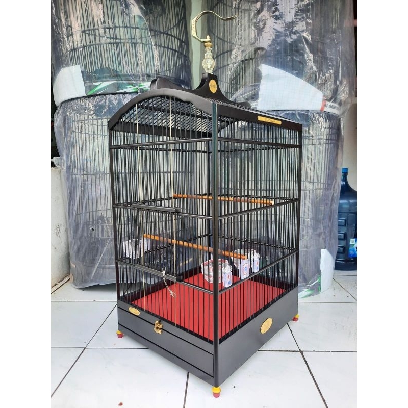 SANGKAR KOTAK BNR BLACK DOFF NO 2//AKSESORIS