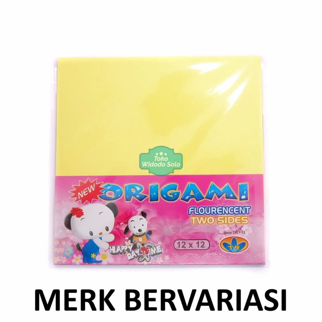 

Kertas Lipat Fancy Bolak Balik 12x12cm Origami Paper - 1 Pack