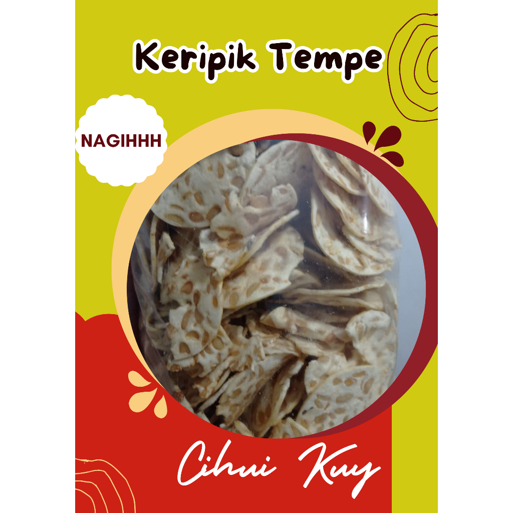 

Keripik Tempe / Keripik Tempe Renyah / Keripik Tempe Gurih / Keripik Tempe Murah / Keripik Tempe 200RG