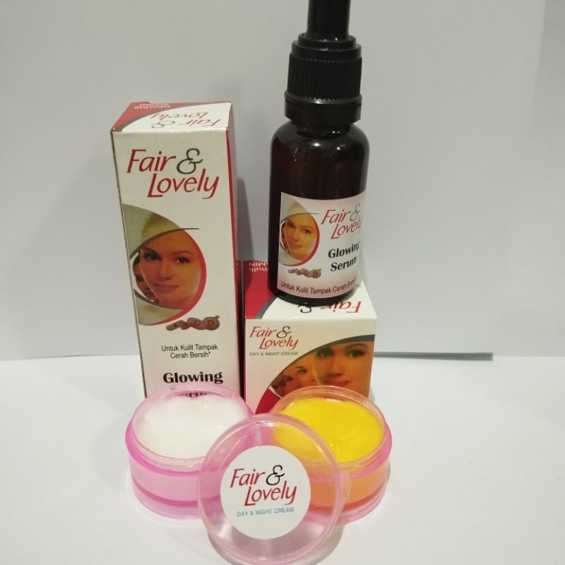 Paket Fair &Lovely Cream siang/malam+serum