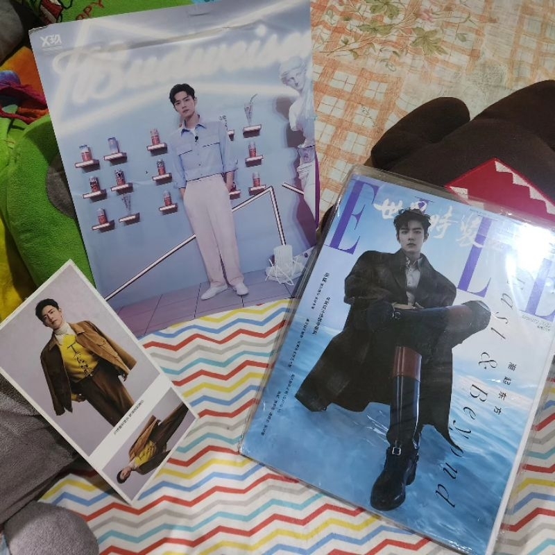 xiao zhan elle magazine