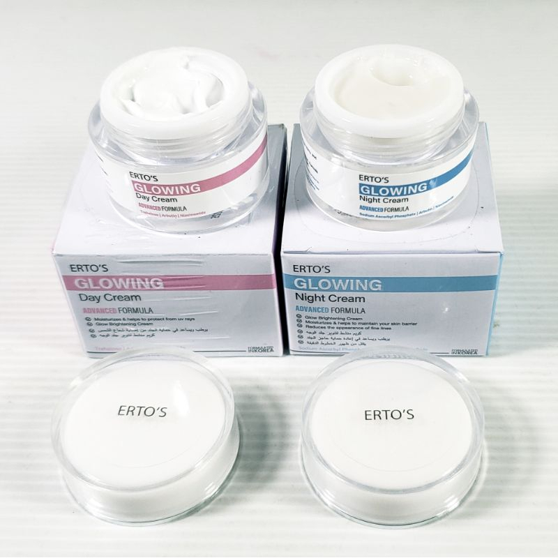 ERTO'S Glowing Day and Night Cream / ERTOS GLOWING DAY NIGHT CREAM