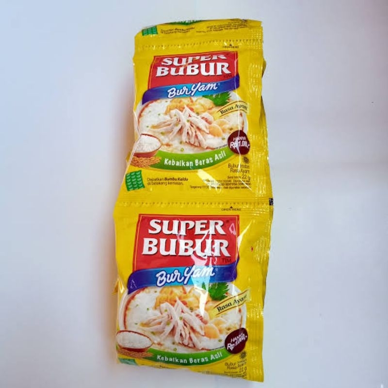 

SUPER BUBUR BURYAM RENCENG 10PCS@22GR