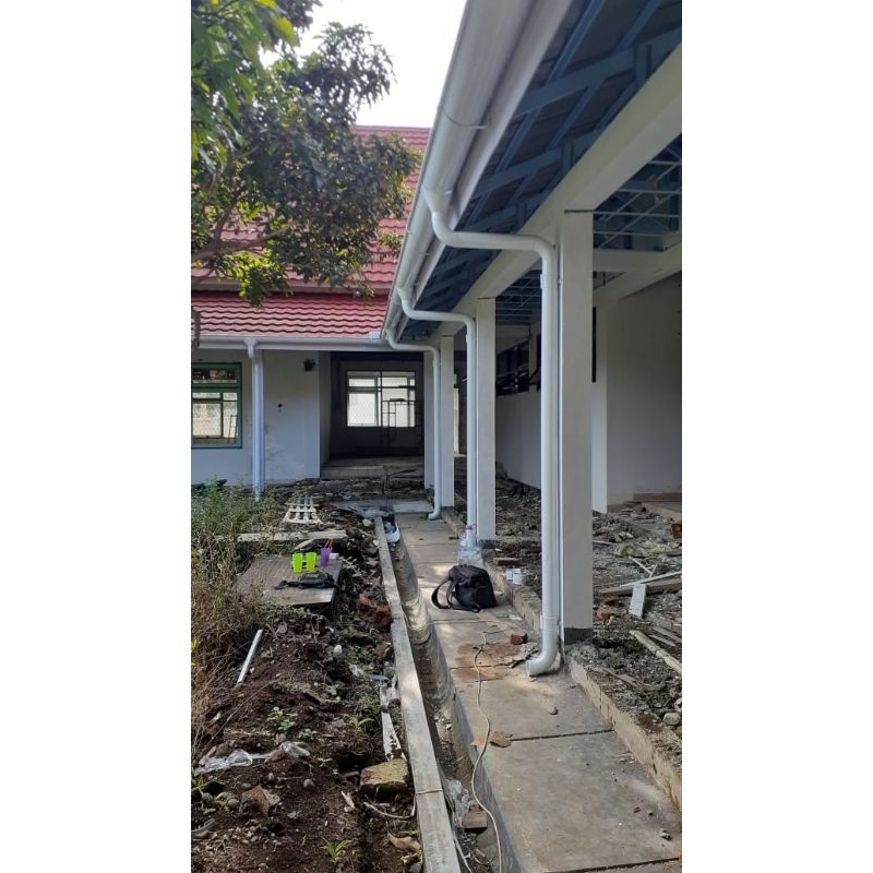 Talang air rumah metal galvanis