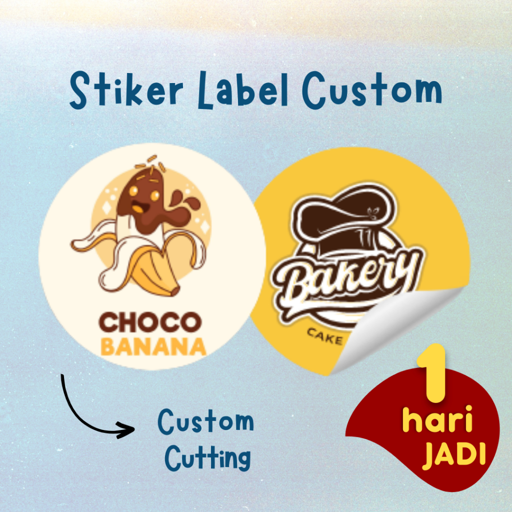 

Cetak Stiker Label Cromo A3+ / Custom Stiker Label Kemasan Cutting