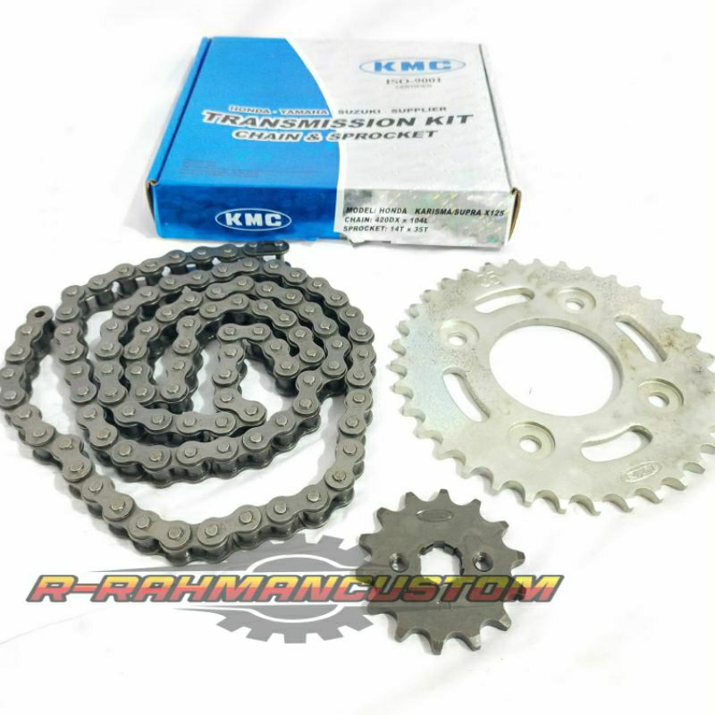 GIR GER GEAR PAKET GEAR SET GEAR RANTAI KIT KARISMA SUPRA X 125 GEAR SET SUPRA X 125 KARISMA KOMPLIT SET GEAR PAKET KARISMA