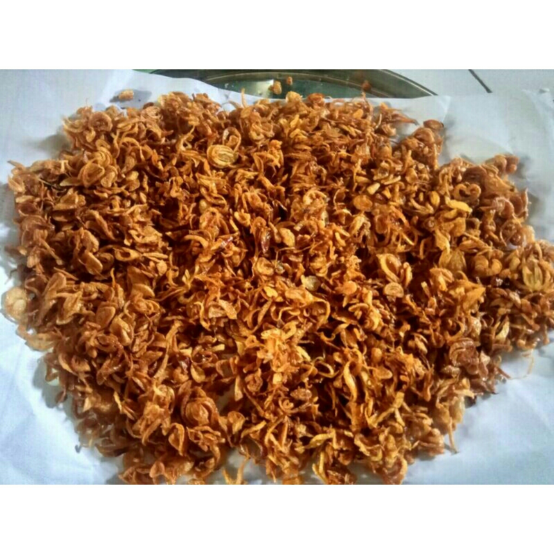 

bawang goreng Brebes asli no campuran