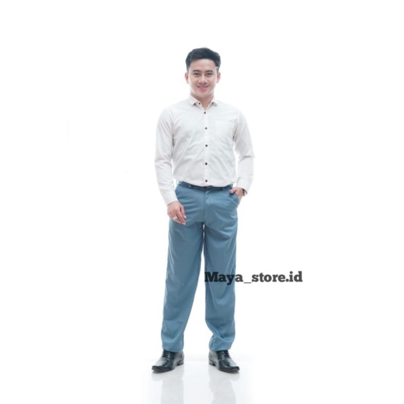 CELANA PANJANG CELANA KAIN SERAGAM SMA CELANA SMA CELANA ABU PRIA