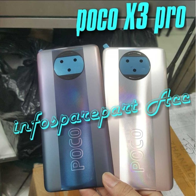 tutup belakang poco X3 pro backdoor