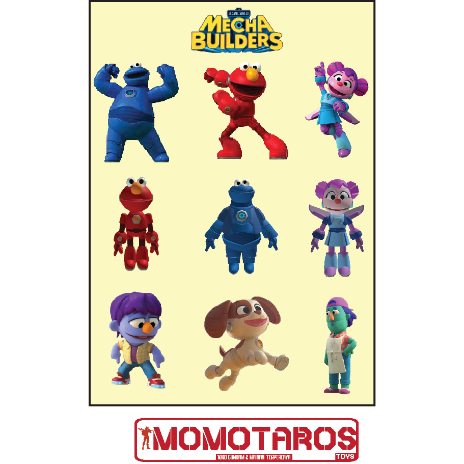 

Sticker murah antiair Mecha Builders 1 pc