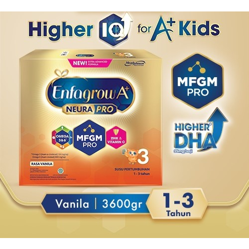 Enfagrow 3 Vanila 3600gr Exp Dec 2026