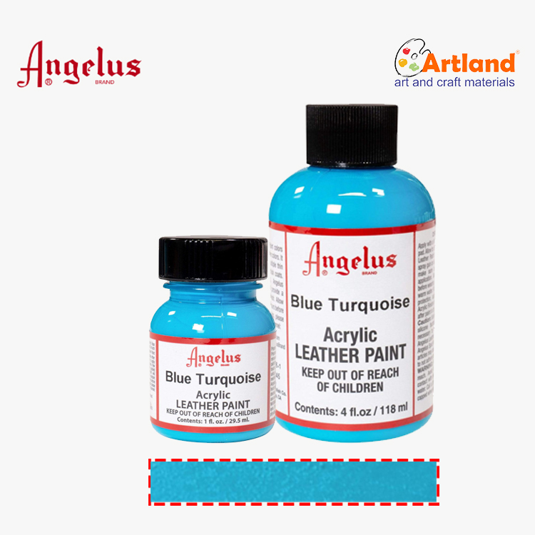 

Angelus Blue Turquoise Paint // Angelus Acrylic Leather Paint - 045