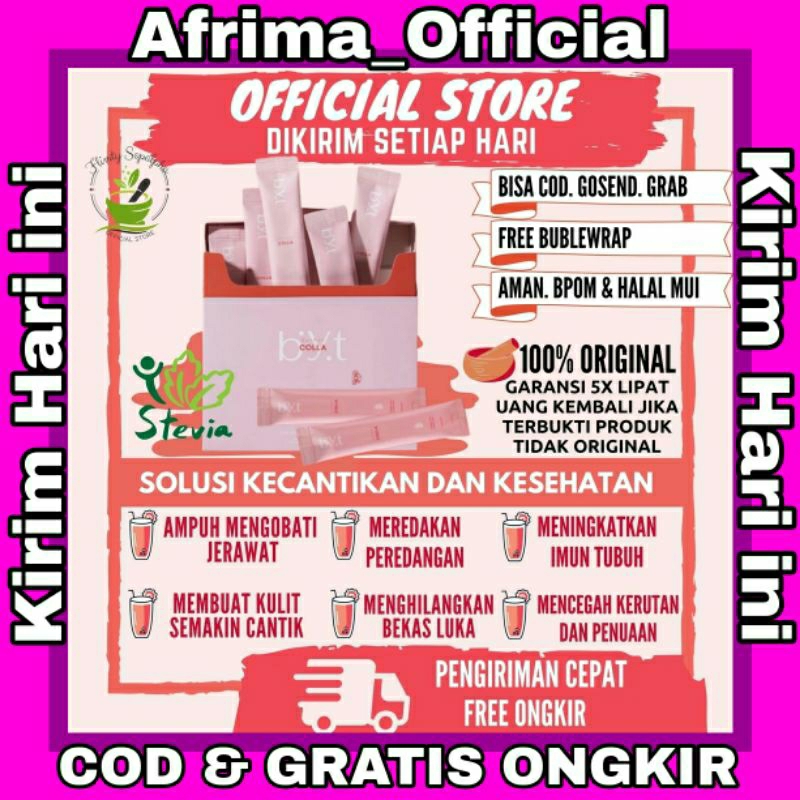 BYOOTE BYT Colla Collagen 1 Box Isi 16 Byotee Byote Kolagen Tripeptide Premium Ampuh Aman Halal BPOM