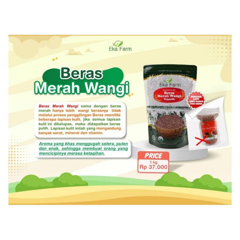 

Beras Merah Wangi