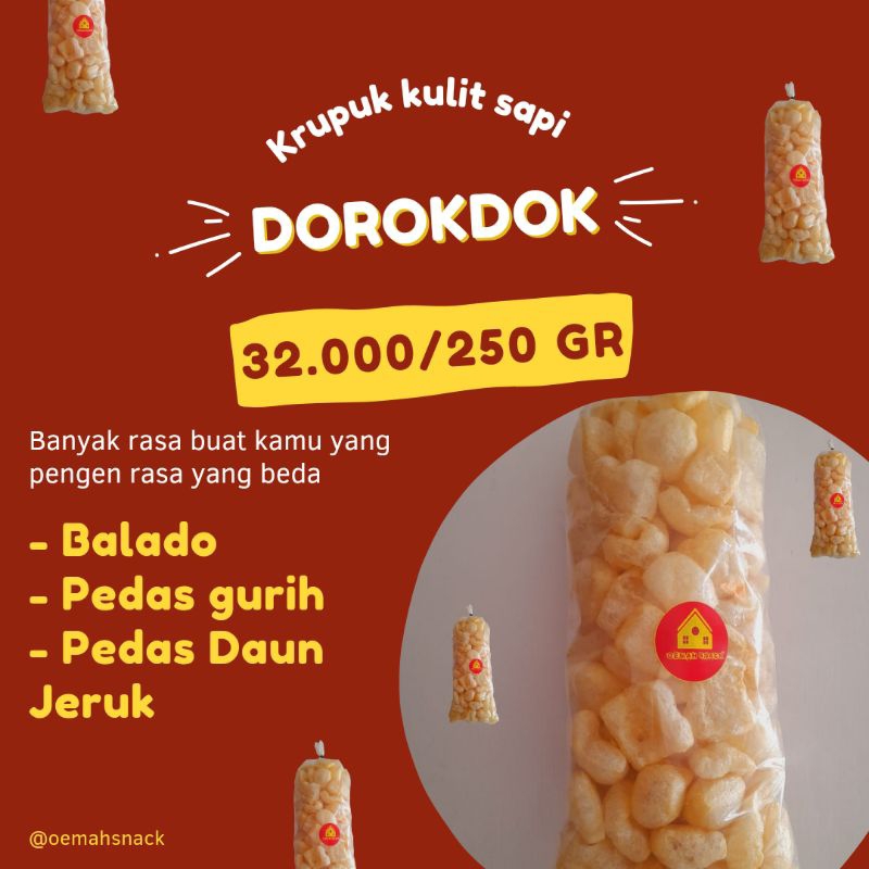 

Dorokdo, Krupuk kulit