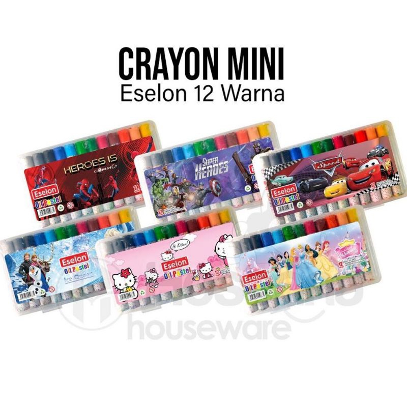 

KRAYON / CRAYON MINI ESELON 12 Warna