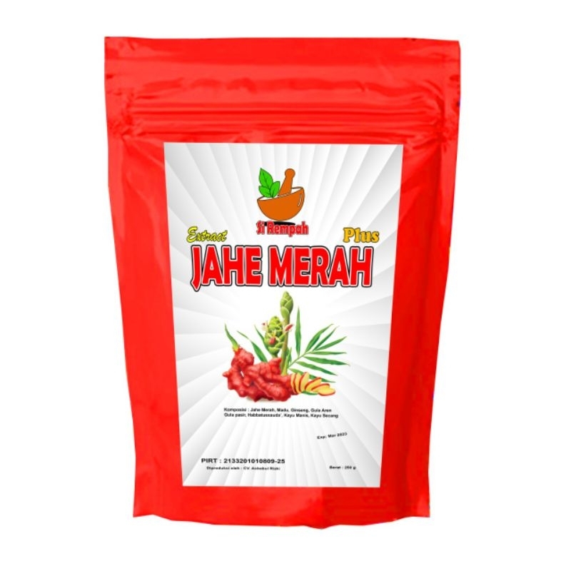 

Jahe merah bubuk Si Rempah 250 gr.