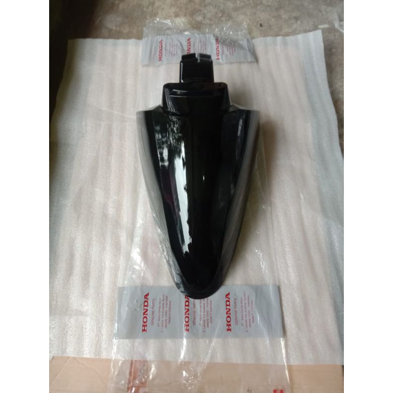 spakbor depan scoopy 2020 2023 hitam kilat original
