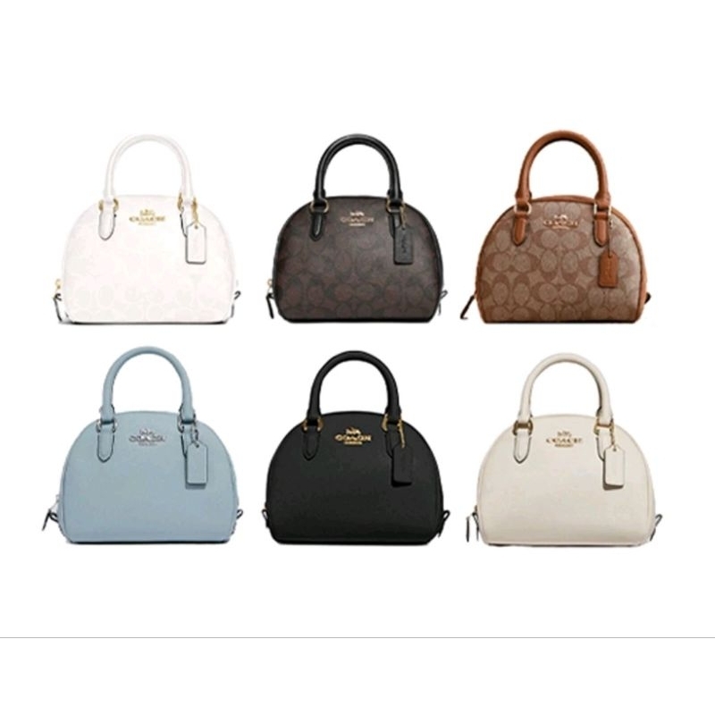 CA202 CA591 Coach Women Sydney Satchel and signature slingbag