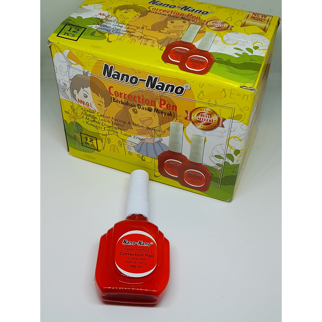 

TIP EX KERTAS MERAH MEREK NANO NANO