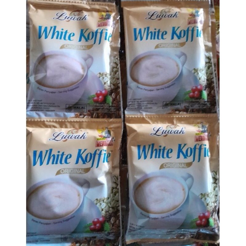 

LUWAK WHITE KOFFIE 20Gr