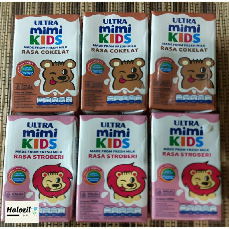 

Ultra Mimi Kids 125ml / Ultra Mimi Coklat / Ultra Mimi Stroberi / Susu UHT