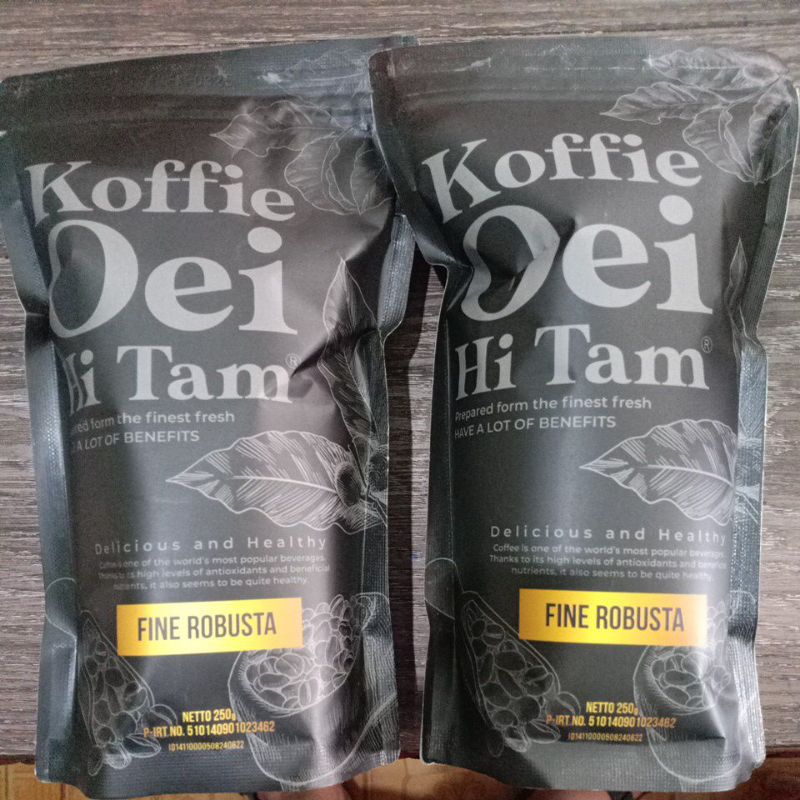 

Kopi Bubuk Oei Halus 250gram khas Bagan / Kopi Giling Wangi robusta Bagansiapiapi rumah kapitan