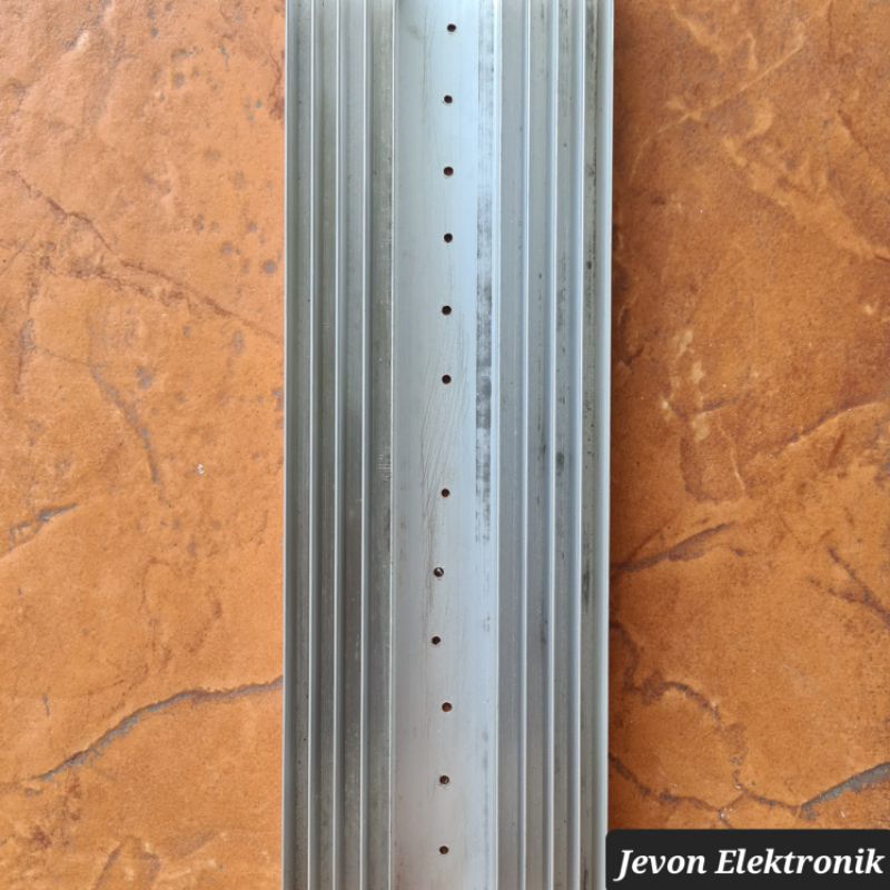 Mycoolcell Pendingin Heatsink 30 Cm 5 10 Sirip Tipis Tebal 2 4 6 Mm Hs Tanpa Lubang Ic Transistor