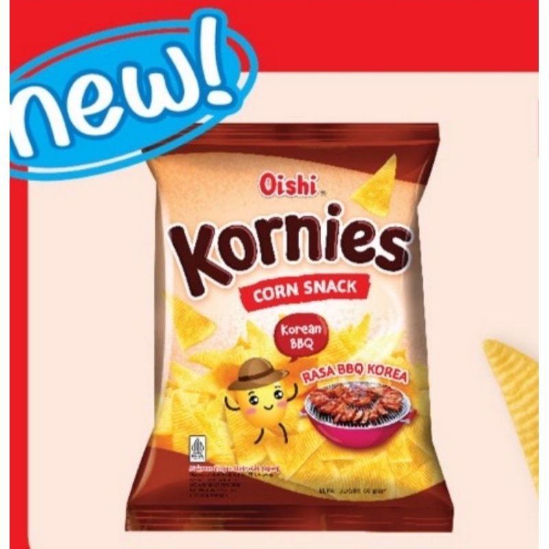 

oishi kornies rasa Korean BBQ 60gr