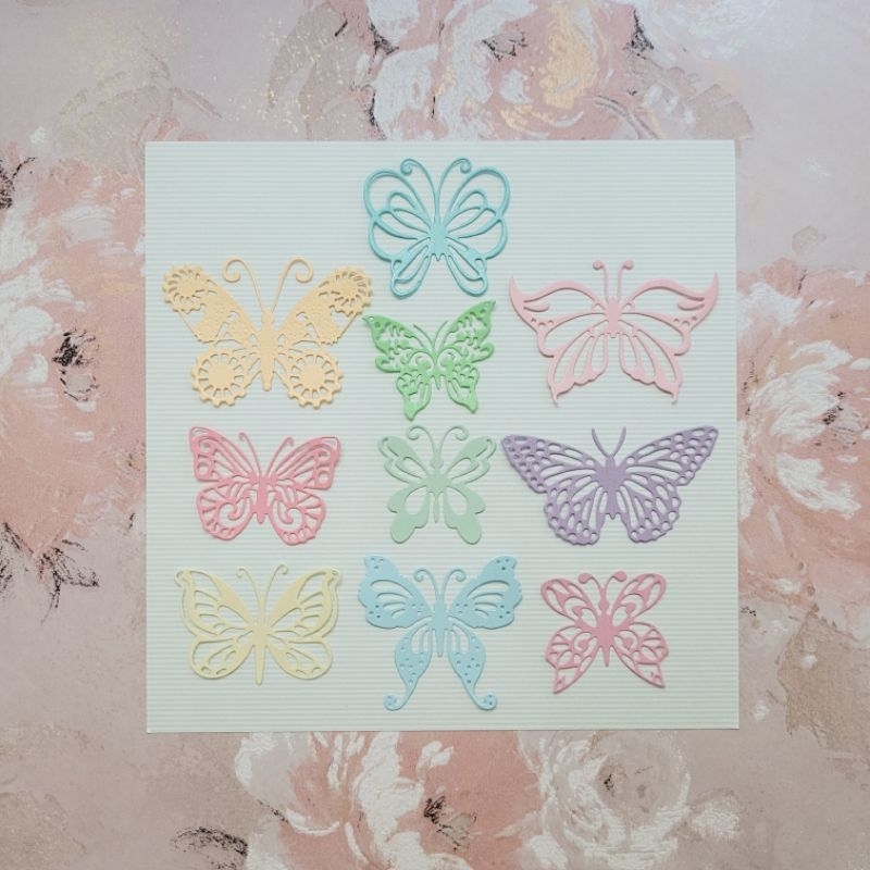 

KUPU - KUPU KERTAS SET WARNA PASTEL SIZE MEDIUM