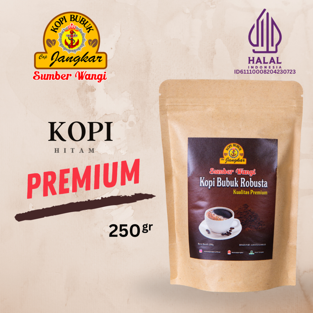 

Kopi Bubuk Premium “Cap Jangkar” khas Singkawang