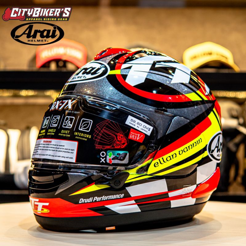 Arai RX7X IOM TT limited edition 2023 SNI