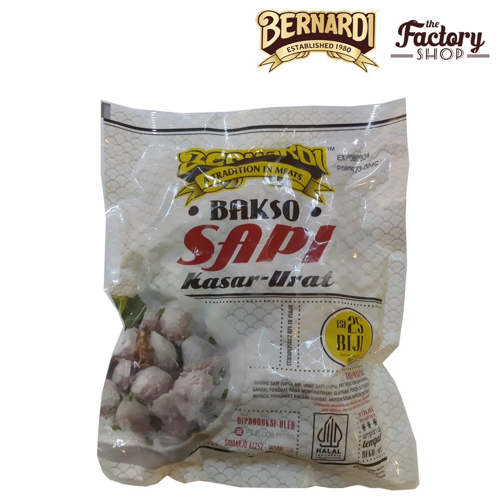 

Bernardi Bakso Sapi 25bj ksr