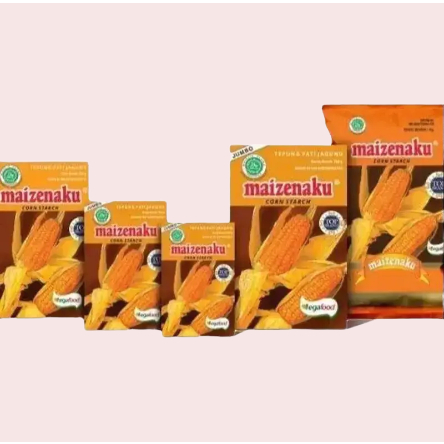 

Tepung Maizena / Maizenaku 100 gr, 150 gr, 300 gr, 750 gr & 1 kg (ALL UKURAN)